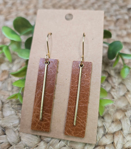 Miya Leather Earrings