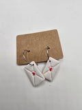 Valentine Envelope Hoop Earrings