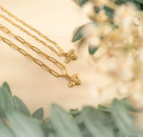 Mommy & Me bee charm necklaces